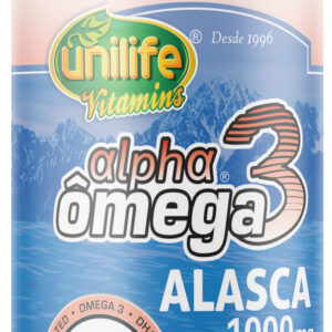 Alpha Ômega 3 - Óleo de Salmão - 60 cápsulas 1000 mg | Unilife