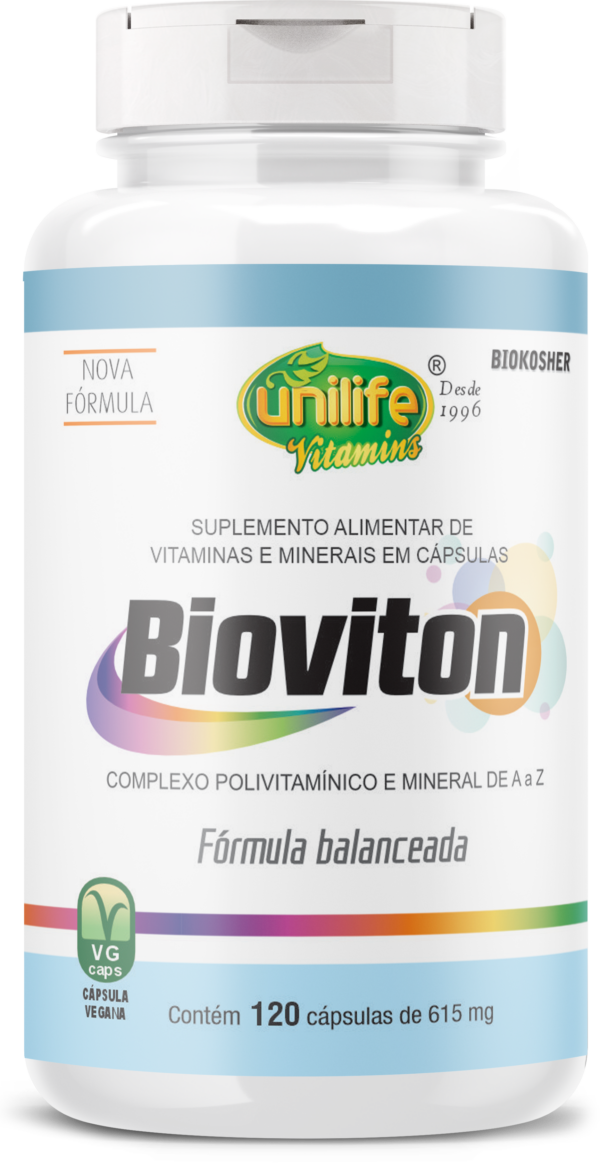 UNI BIOVITON 615 MG - 120 CAPS