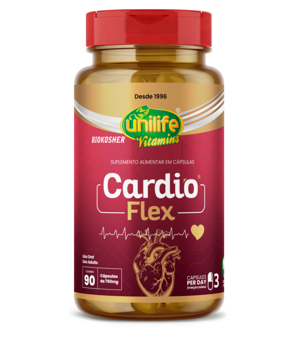 UNI CARDIO FLEX 750 MG - 90 CAPS - Imagem 3