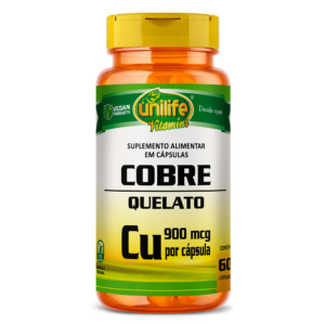 Cobre Quelato 60 cápsulas 350 mg | Unilife