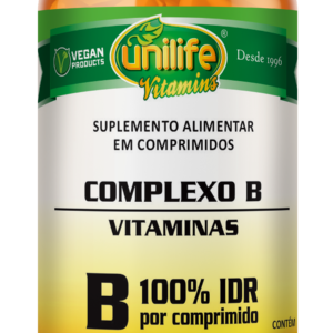 Complexo B - 60 comprimidos 500 mg | Unilife