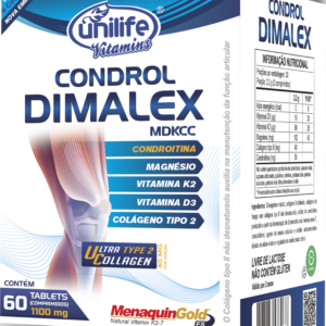 Condrol Dimalex + Condroitina em comprimidos - 60COMP. 1000 mg | Unilife