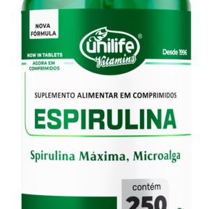 Espirulife - Spirulina em comprimidos 1000 mg - 250 COMP | Unilife