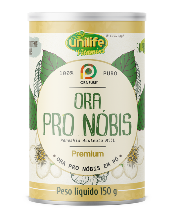Ora Pro-Nóbis Puro em pó - 150gr | Unilife