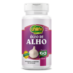 Óleo de Alho - 60 cápsulas 350 mg | Unilife