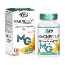Cloreto de Magnésio P.A. MagneClor em cápsulas 600 mg - 120 CAPS | Unilife